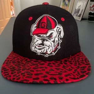 Georgia flat bill hat